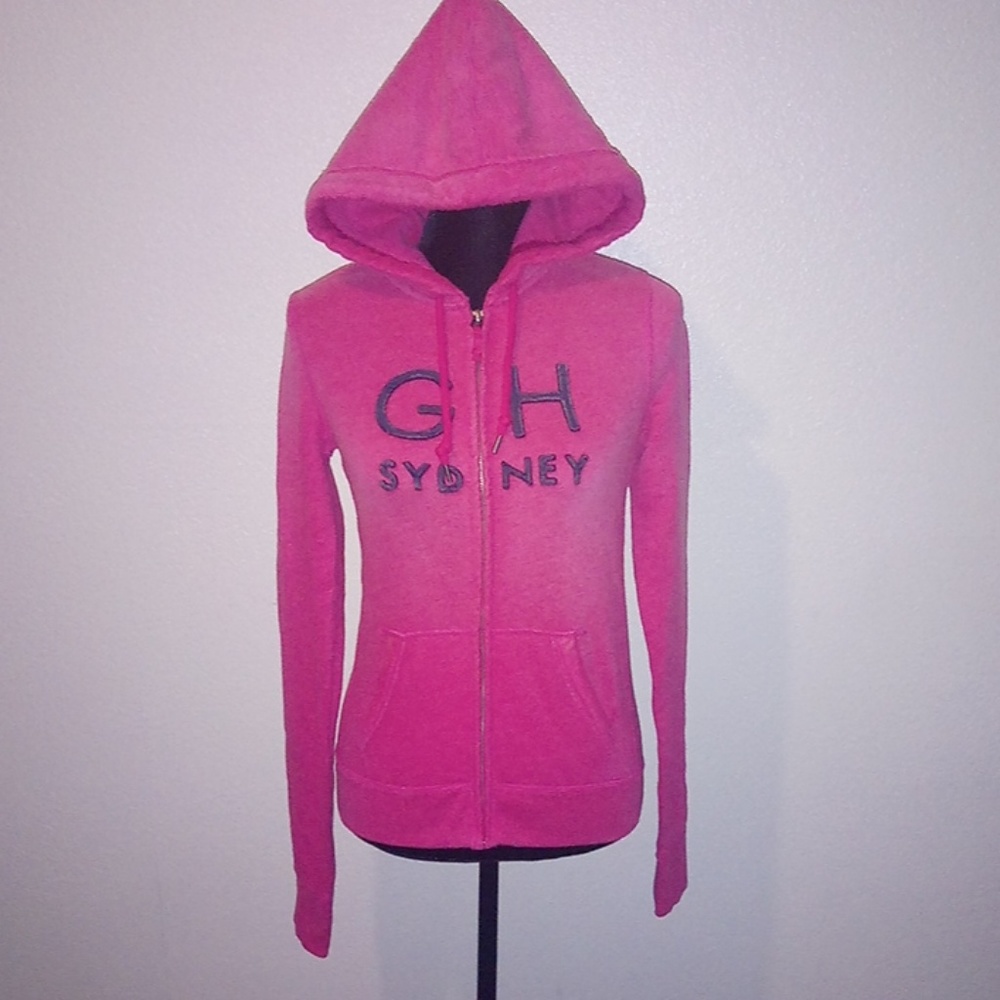 Gilly hicks pink hoodie